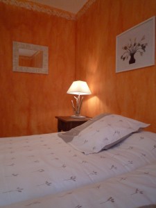 chambre orange - étage